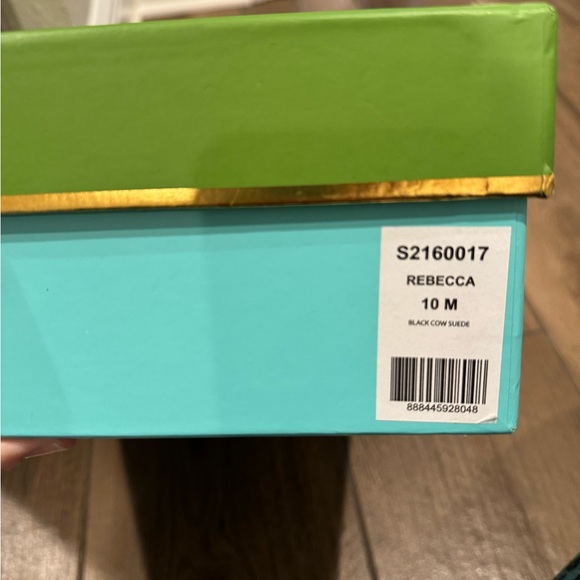 NWB Kate Spade OTK Boots Rebecca black - Picture 8 of 12